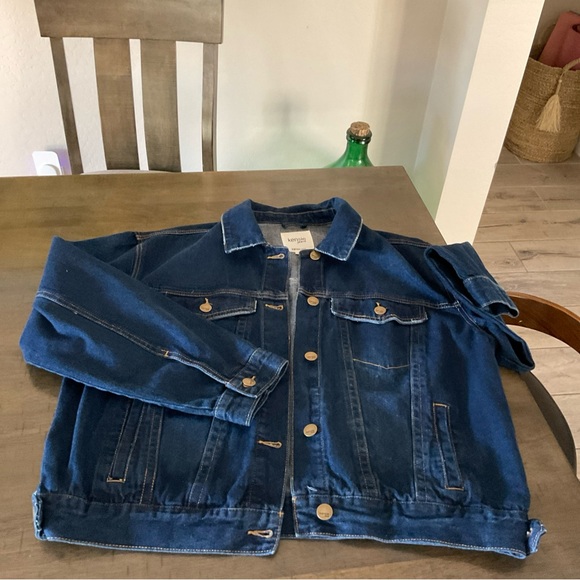 Kensie Jackets & Blazers - Kensie Blue Jacket Size Large Vintage Look  new